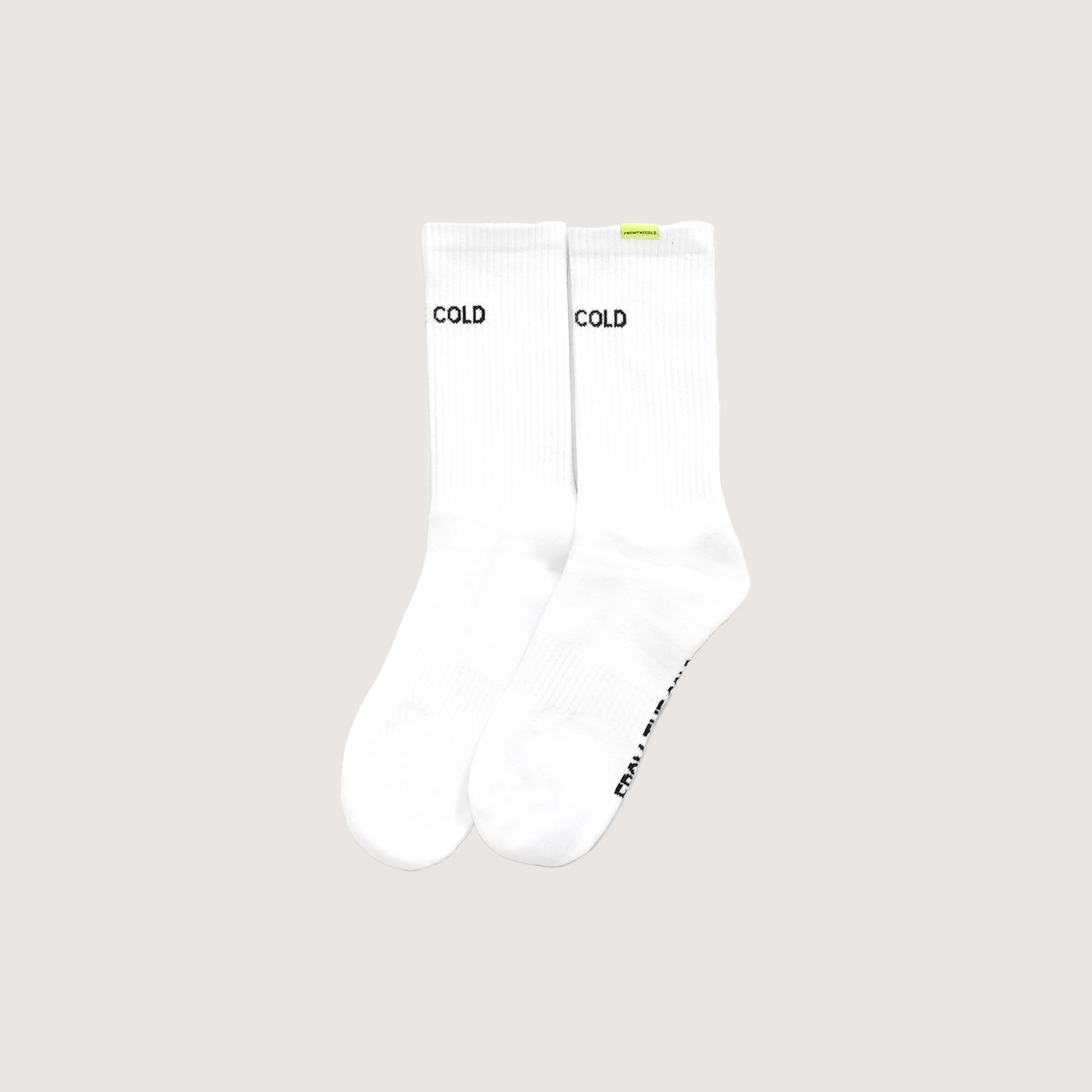 WHITE COLD SOCKS 2.0 (TWIN PACK)